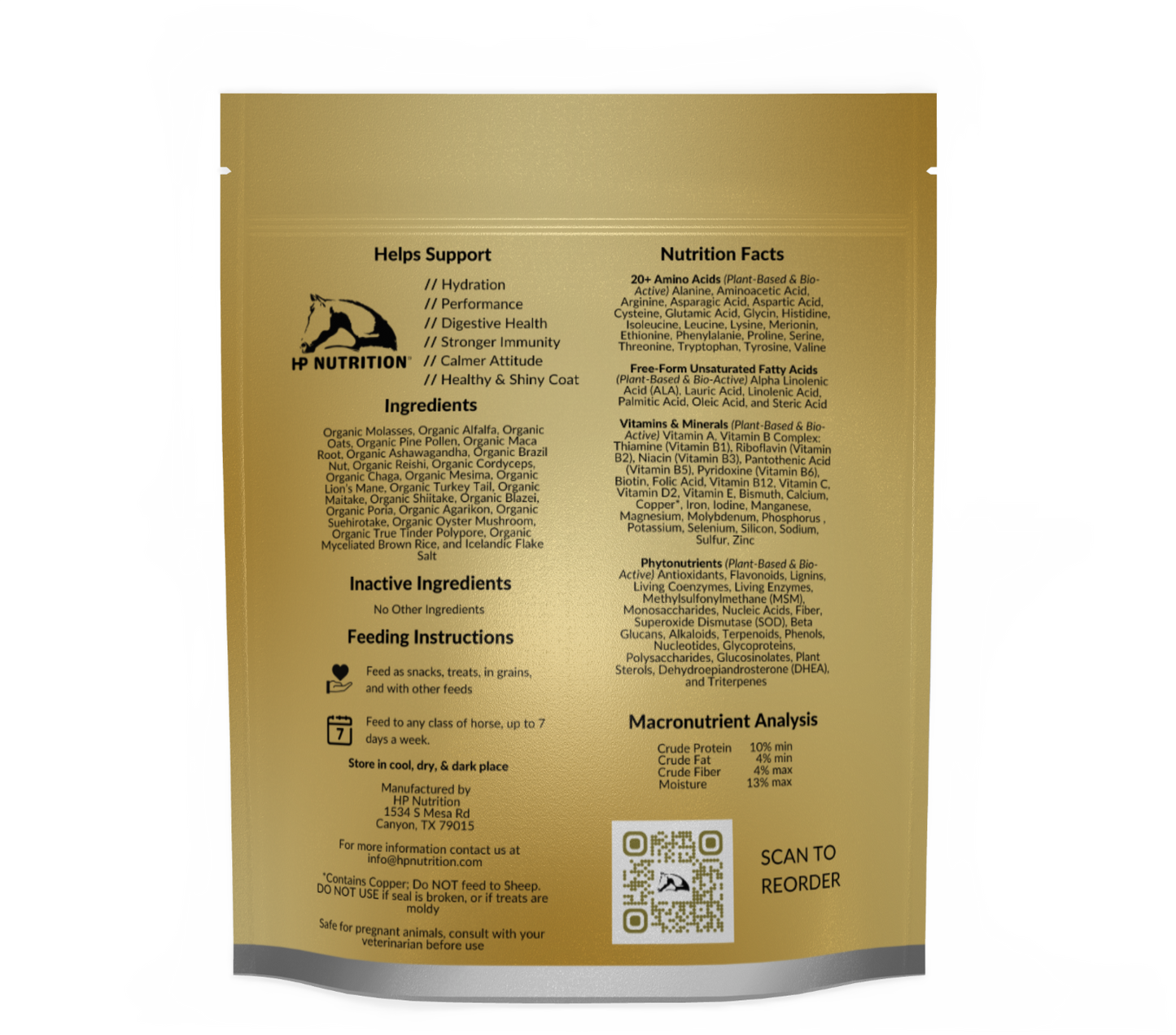 HP Performance Horse Winter Bundle